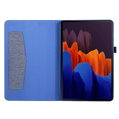 For Samsung Galaxy Tab S9 Case Card Holder PU Leather Tablet Cover with Stand