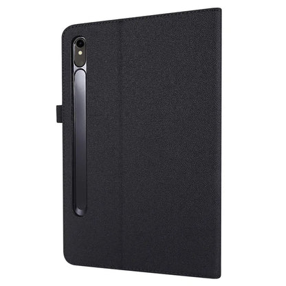 For Samsung Galaxy Tab S9 Case Card Holder PU Leather Tablet Cover with Stand