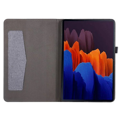 For Samsung Galaxy Tab S9 Case Card Holder PU Leather Tablet Cover with Stand