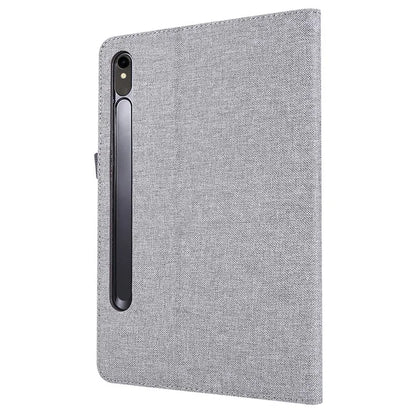 For Samsung Galaxy Tab S9 Case Card Holder PU Leather Tablet Cover with Stand