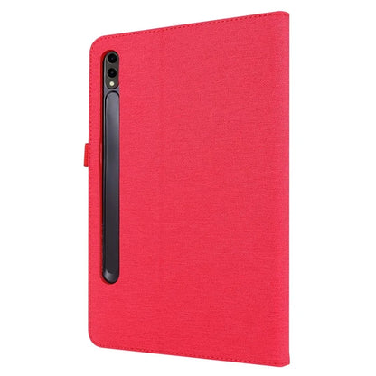 For Samsung Galaxy Tab S9+ Case Stand Card Holder Leather Tablet Cover