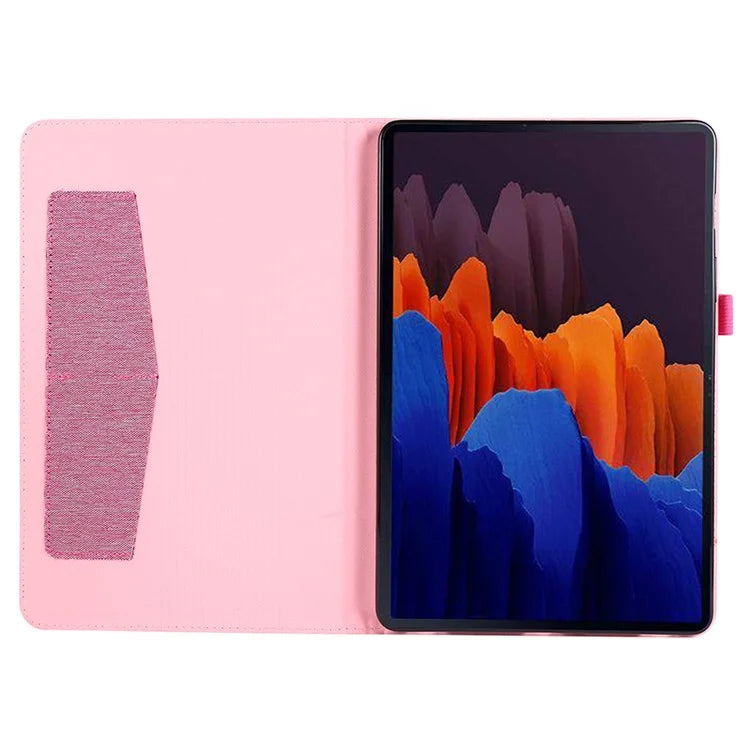 For Samsung Galaxy Tab S9+ Case Stand Card Holder Leather Tablet Cover