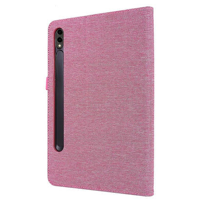 For Samsung Galaxy Tab S9+ Case Stand Card Holder Leather Tablet Cover