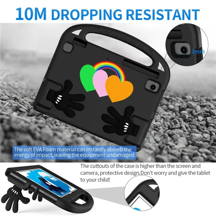 For Samsung Galaxy Tab A8 10.5 (2021) / (2022) / Xiaomi Redmi Pad Case Palm Kickstand Tablet EVA Cover