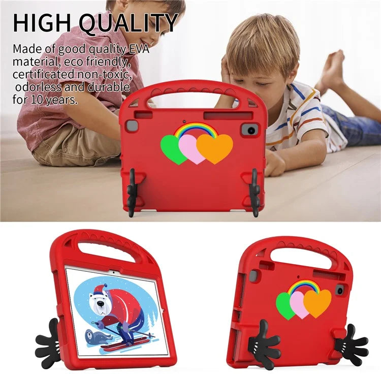 For Samsung Galaxy Tab A8 10.5 (2021) / (2022) / Xiaomi Redmi Pad Case Palm Kickstand Tablet EVA Cover