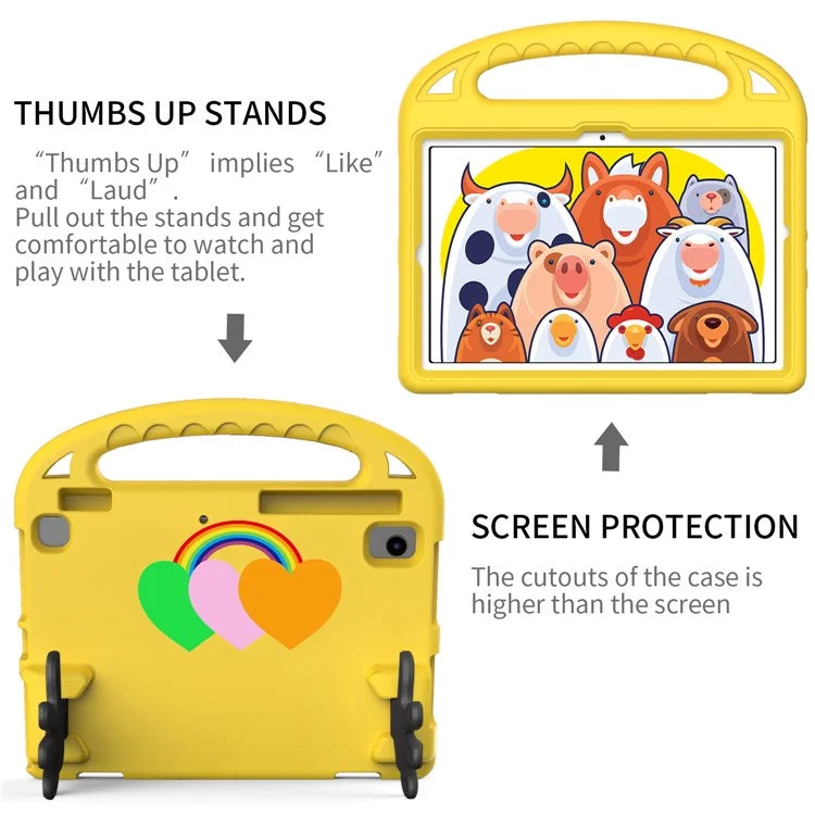 For Samsung Galaxy Tab A8 10.5 (2021) / (2022) / Xiaomi Redmi Pad Case Palm Kickstand Tablet EVA Cover