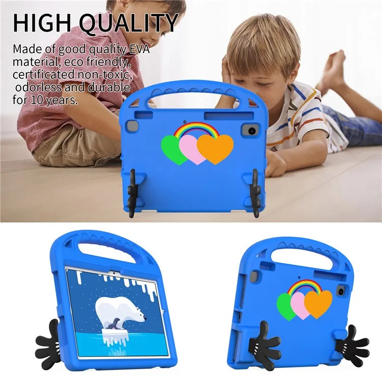 For Samsung Galaxy Tab A8 10.5 (2021) / (2022) / Xiaomi Redmi Pad Case Palm Kickstand Tablet EVA Cover