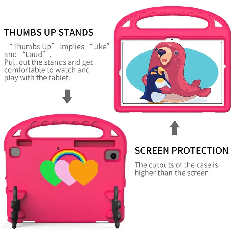 For Samsung Galaxy Tab A8 10.5 (2021) / (2022) / Xiaomi Redmi Pad Case Palm Kickstand Tablet EVA Cover