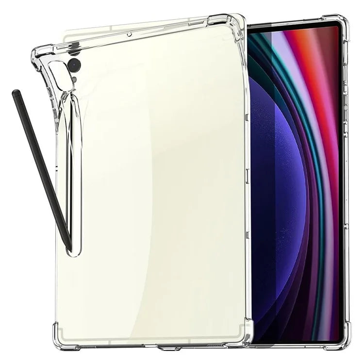 For Samsung Galaxy Tab S9 FE+ Case HD Clear Shell Drop-proof Protective Tablet TPU Cover
