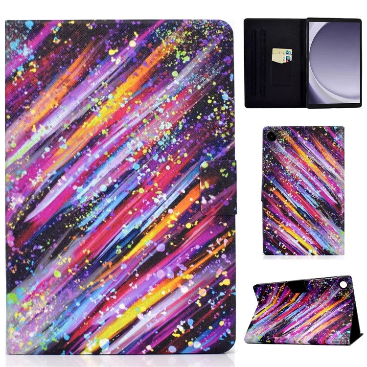 For Samsung Galaxy Tab A9 Case Card Slots Stand Tablet Leather Cover