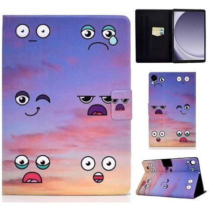 For Samsung Galaxy Tab A9 Case Card Slots Stand Tablet Leather Cover