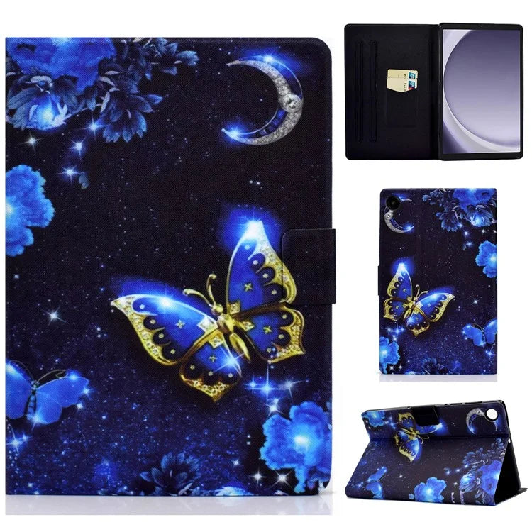 For Samsung Galaxy Tab A9 Case Card Slots Stand Tablet Leather Cover
