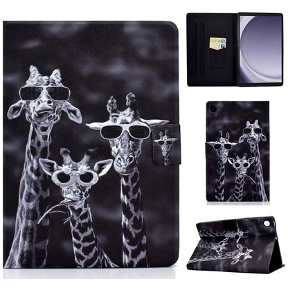 For Samsung Galaxy Tab A9 Case Card Slots Stand Tablet Leather Cover