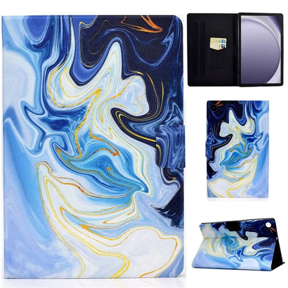 For Samsung Galaxy Tab A9+ Case Pattern Printing PU Leather Tablet Cover