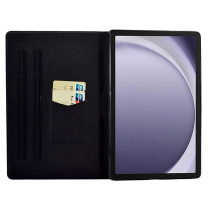 For Samsung Galaxy Tab A9+ Case Pattern Printing PU Leather Tablet Cover
