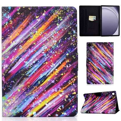 For Samsung Galaxy Tab A9+ Case Pattern Printing PU Leather Tablet Cover