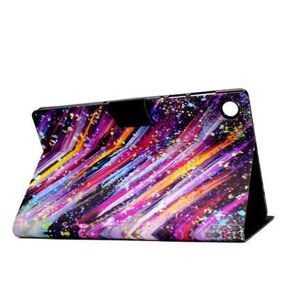 For Samsung Galaxy Tab A9+ Case Pattern Printing PU Leather Tablet Cover