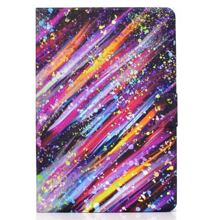 For Samsung Galaxy Tab A9+ Case Pattern Printing PU Leather Tablet Cover
