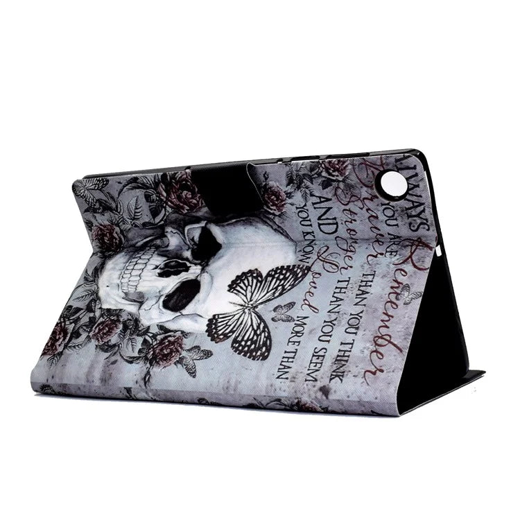 For Samsung Galaxy Tab A9+ Case Pattern Printing PU Leather Tablet Cover