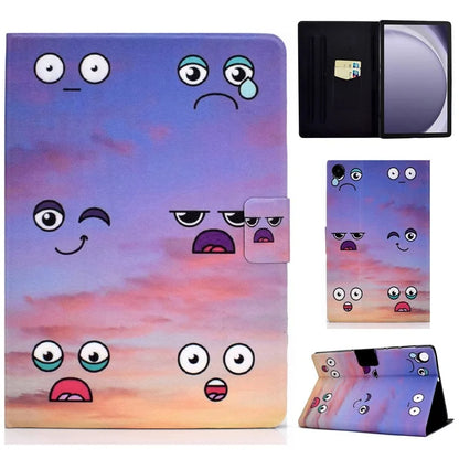 For Samsung Galaxy Tab A9+ Case Pattern Printing PU Leather Tablet Cover