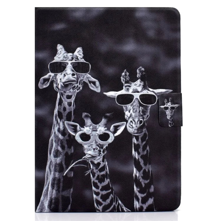 For Samsung Galaxy Tab A9+ Case Pattern Printing PU Leather Tablet Cover