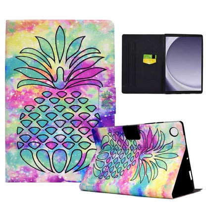 For Samsung Galaxy Tab A9 Case Card Slots PU Leather Tablet Cover