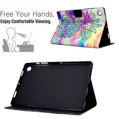 For Samsung Galaxy Tab A9 Case Card Slots PU Leather Tablet Cover
