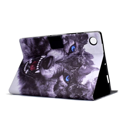For Samsung Galaxy Tab A9 Case Card Slots PU Leather Tablet Cover