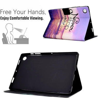 For Samsung Galaxy Tab A9 Case Card Slots PU Leather Tablet Cover