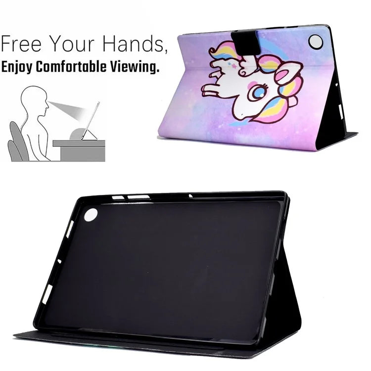 For Samsung Galaxy Tab A9 Case Card Slots PU Leather Tablet Cover