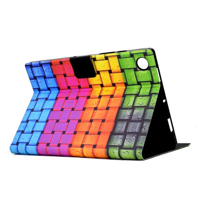 For Samsung Galaxy Tab A9 Case Card Slots PU Leather Tablet Cover