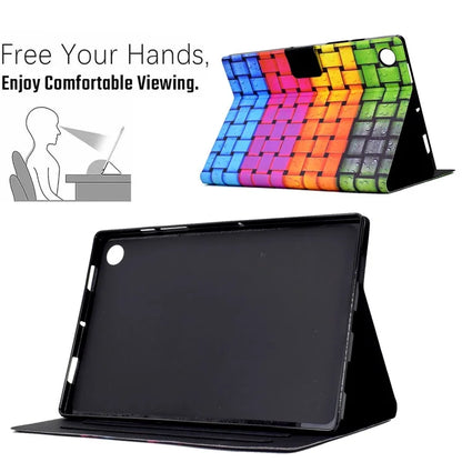For Samsung Galaxy Tab A9 Case Card Slots PU Leather Tablet Cover