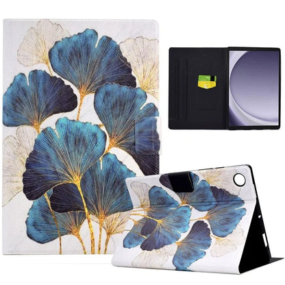 For Samsung Galaxy Tab A9 Case Card Slots PU Leather Tablet Cover