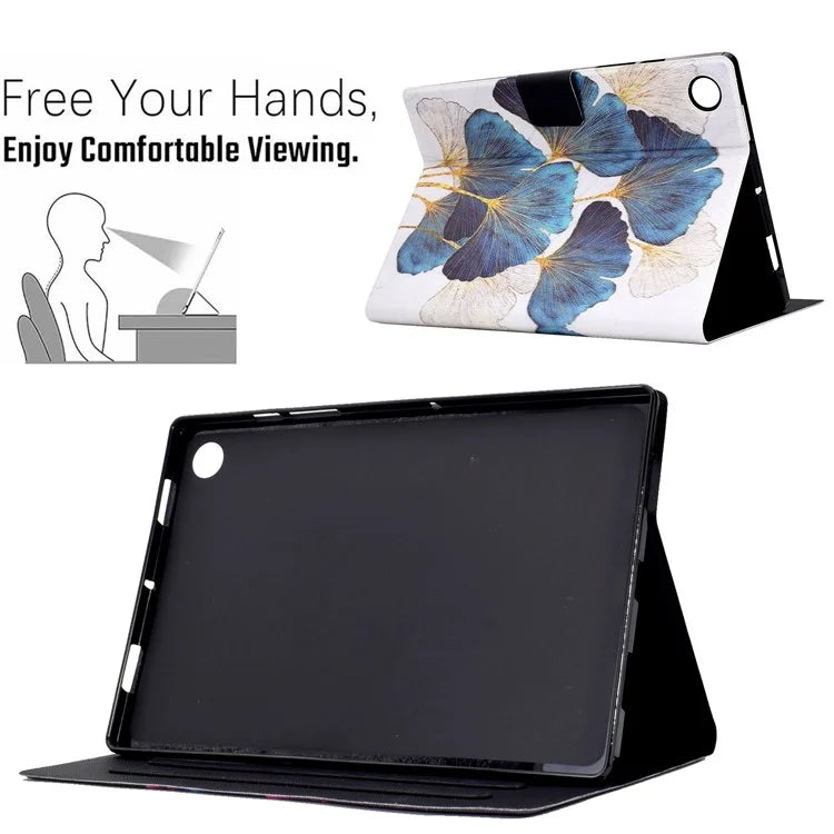 For Samsung Galaxy Tab A9 Case Card Slots PU Leather Tablet Cover