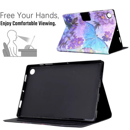 For Samsung Galaxy Tab A9 Case Card Slots PU Leather Tablet Cover
