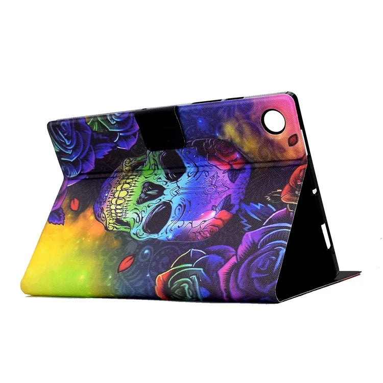 For Samsung Galaxy Tab A9 Case Card Slots PU Leather Tablet Cover