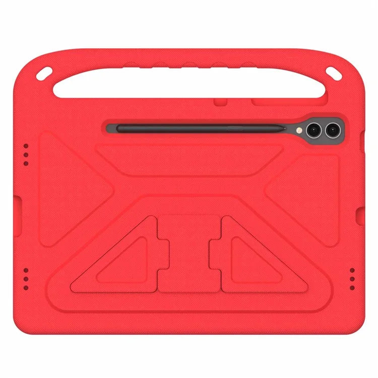 For Samsung Galaxy Tab S9 FE+ Case Hand Grip EVA Tablet Kickstand Cover