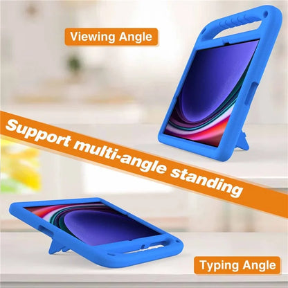 For Samsung Galaxy Tab S9 FE+ Case Hand Grip EVA Tablet Kickstand Cover