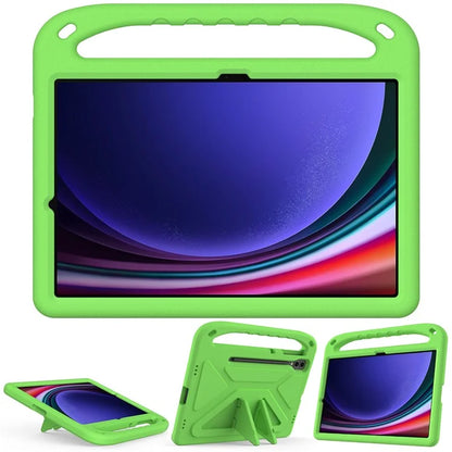 For Samsung Galaxy Tab S9 FE+ Case Hand Grip EVA Tablet Kickstand Cover
