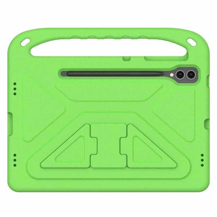 For Samsung Galaxy Tab S9 FE+ Case Hand Grip EVA Tablet Kickstand Cover