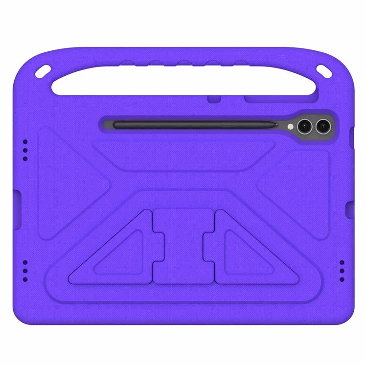 For Samsung Galaxy Tab S9 FE+ Case Hand Grip EVA Tablet Kickstand Cover