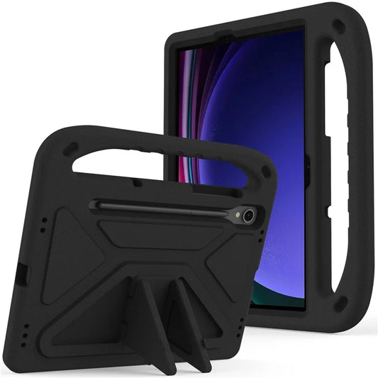 For Samsung Galaxy Tab S9 FE Case Kickstand EVA Tablet Cover with Hand Grip