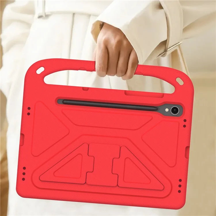 For Samsung Galaxy Tab S9 FE Case Kickstand EVA Tablet Cover with Hand Grip