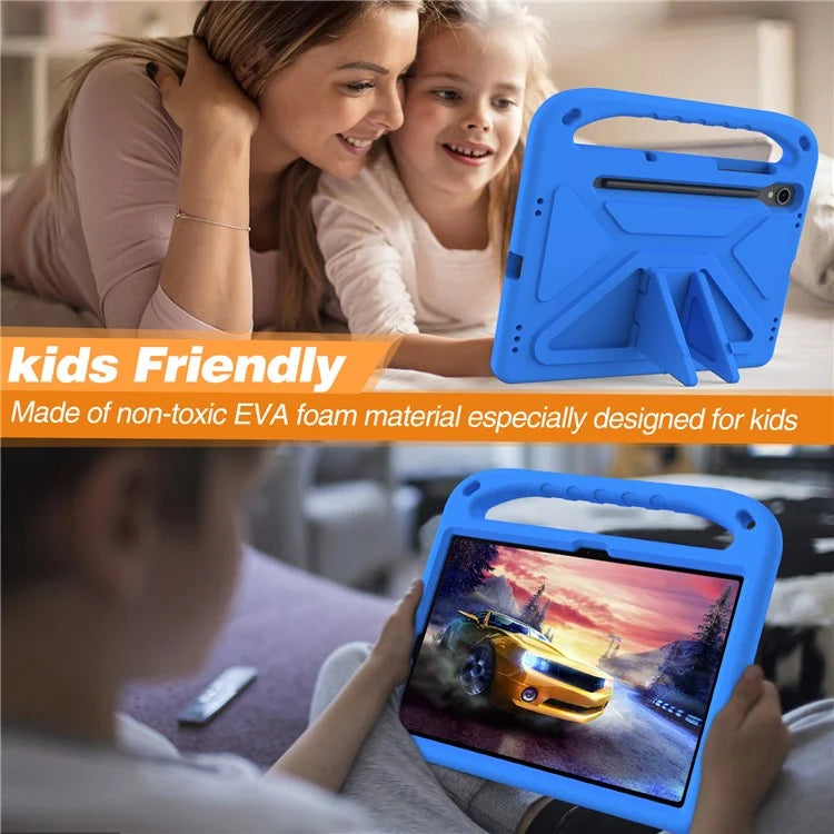 For Samsung Galaxy Tab S9 FE Case Kickstand EVA Tablet Cover with Hand Grip