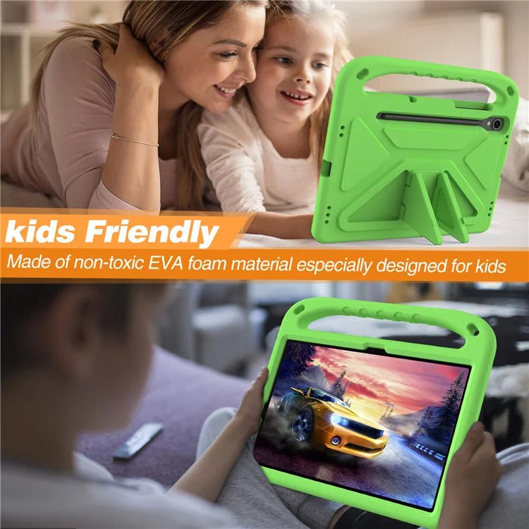 For Samsung Galaxy Tab S9 FE Case Kickstand EVA Tablet Cover with Hand Grip