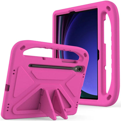 For Samsung Galaxy Tab S9 FE Case Kickstand EVA Tablet Cover with Hand Grip