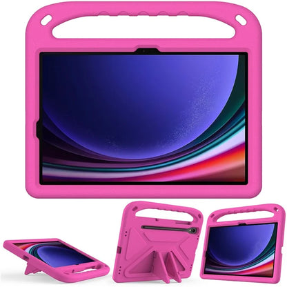 For Samsung Galaxy Tab S9 FE Case Kickstand EVA Tablet Cover with Hand Grip