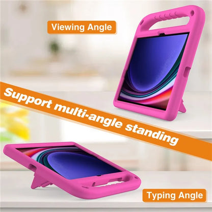 For Samsung Galaxy Tab S9 FE Case Kickstand EVA Tablet Cover with Hand Grip