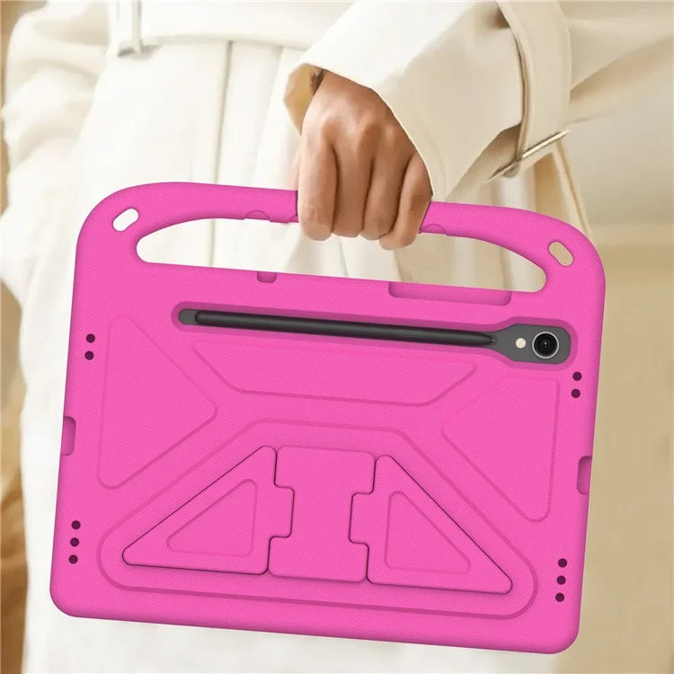 For Samsung Galaxy Tab S9 FE Case Kickstand EVA Tablet Cover with Hand Grip