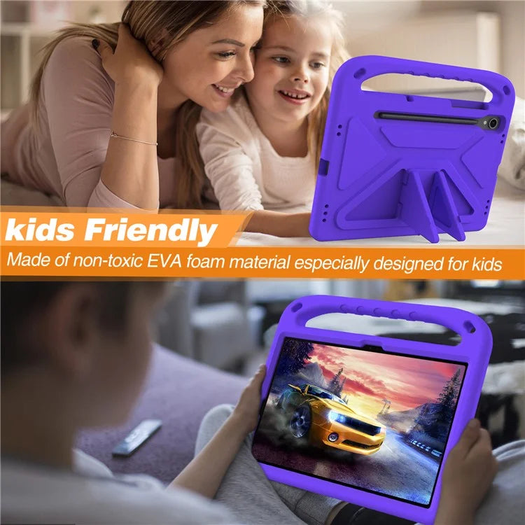 For Samsung Galaxy Tab S9 FE Case Kickstand EVA Tablet Cover with Hand Grip